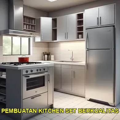 Proses Pembuatan Kitchen Set di Jalan Pemuda Klaten yang Efisien